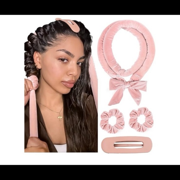 Black Heatless Curling Rods - Picture 2 of 3